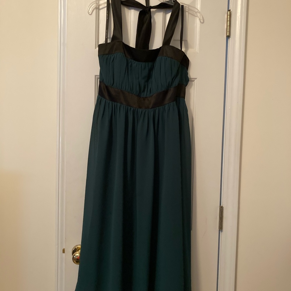 Semi formal midi length dress
